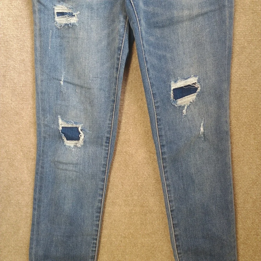 Aeropostale Women's Sz 2 High Rise Jegging Denim Stretch Skinny Jeans 25x28 Aero